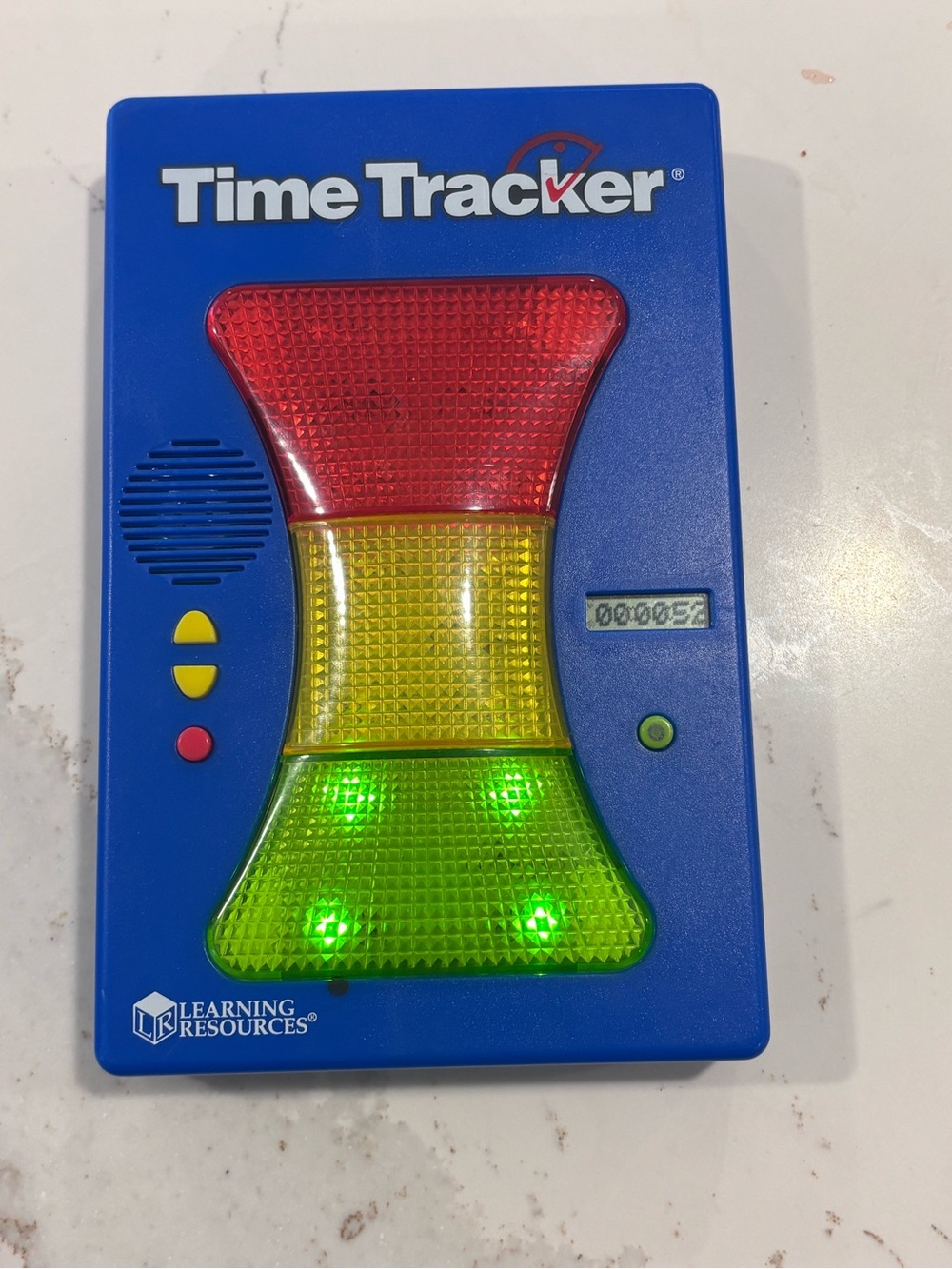 Learning Resources time tracker coloured visual timer clock - Picture 2 of 3